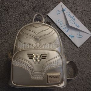 Loungefly DC Comics Wonder Woman Cosplay Mini Backpack
